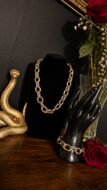 Elena set - Conjunto collar y pulsera dos tonos