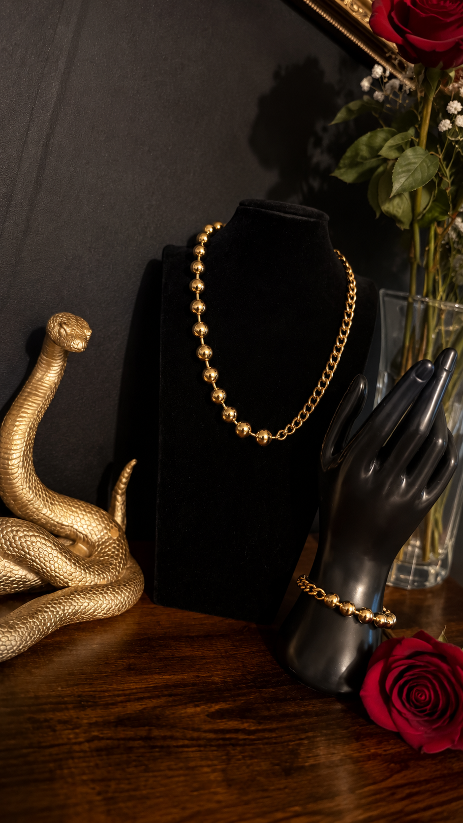 Marena set - Conjunto collar y pulsera
