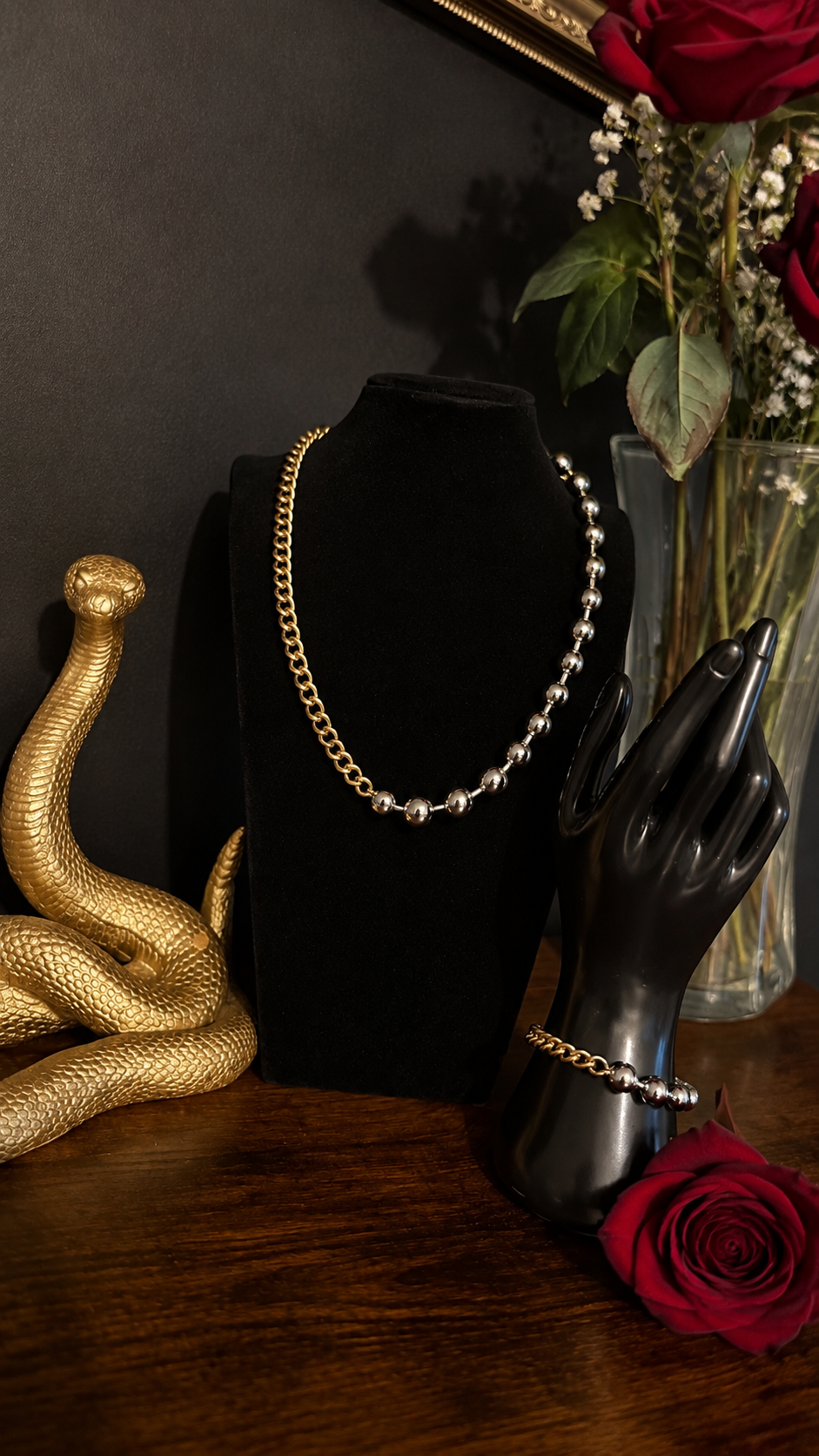 Marena set - Conjunto collar y pulsera